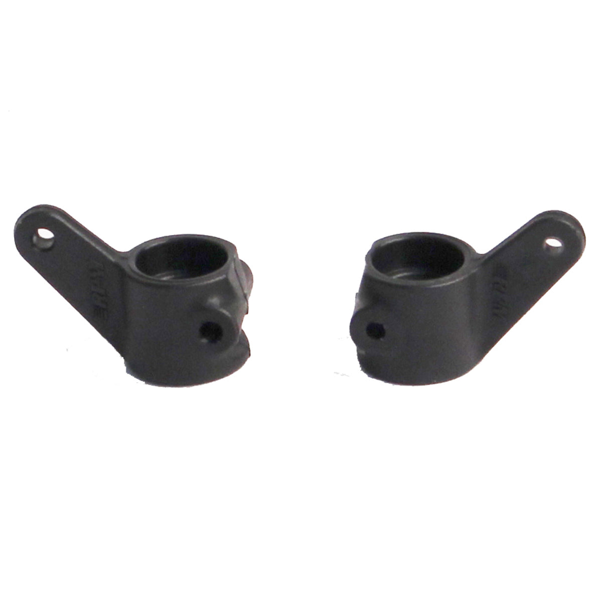 RPM Front Bearing Carriers, for Slash 2wd, Nitro Slash, e-Rustler & e-Stampede 2wd, Black