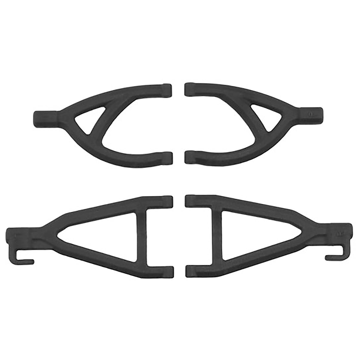 RPM Rear Upper/Lower A- Arms, for Traxxas 1/16 E-Revo, Black