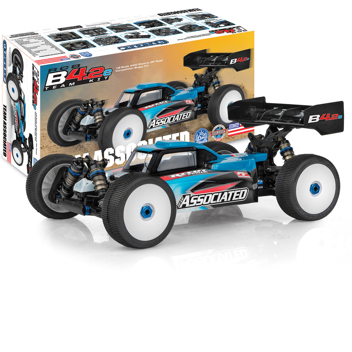 Team Associated RC8B4.2e Team 1/8 4WD Off-Road Electric Buggy Kit