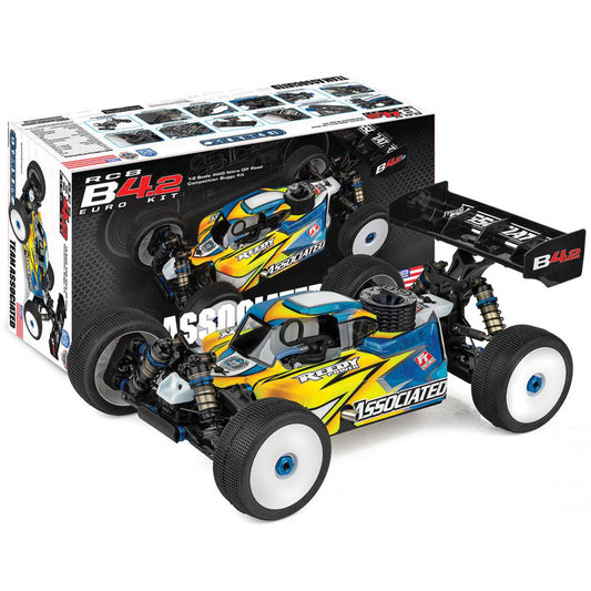 Team Associated RC8B4.2 Euro Team 1/8 4WD Off-Road Nitro Buggy Kit