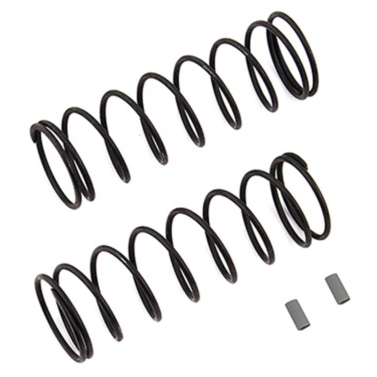 Team Associated RC8B3.1 Front V2 Shock Spring Set (Gray - 5.3lb/in) (2)
