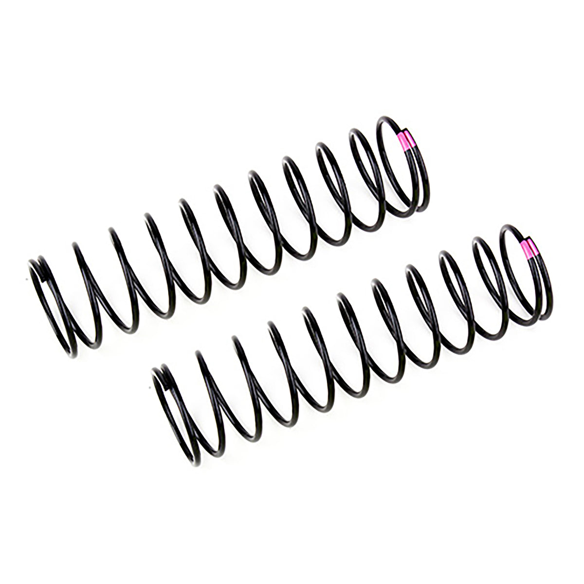 Team Associated RC8B Rear V2 Shock Spring Set (Pink - 3.7lb/in, 12T, 1.6D) (2)
