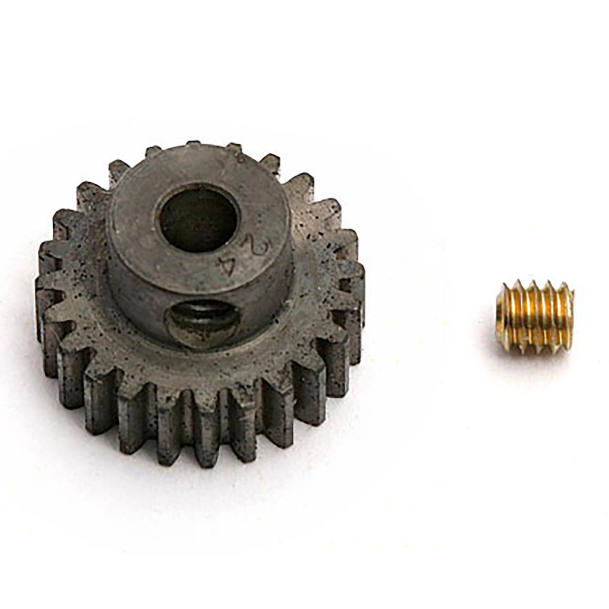 Team Associated Precision Machined Pinion Gear, 24T 48P, 1/8 Shaft