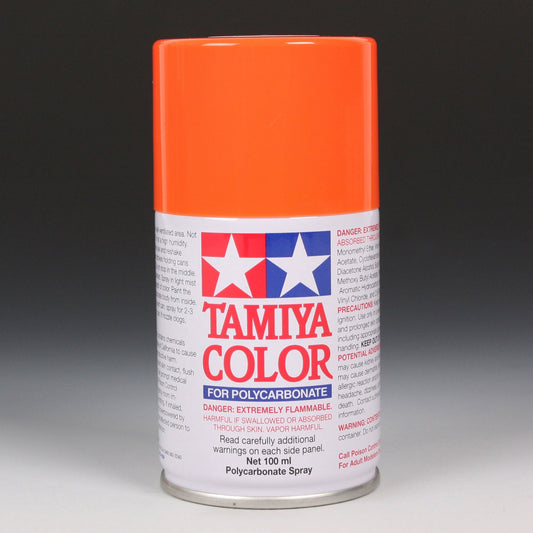 Tamiya Polycarbonate PS-7 Orange Paint