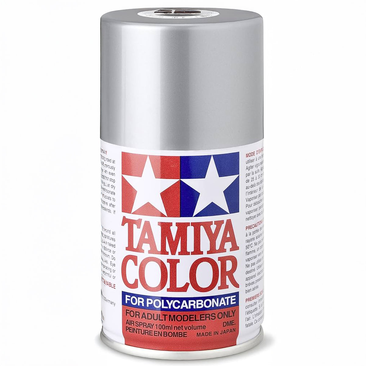 Tamiya Polycarbonate PS-12 Silver Paint