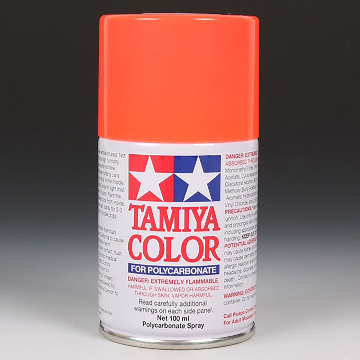 Tamiya Polycarbonate PS-20 Florescent Red Paint