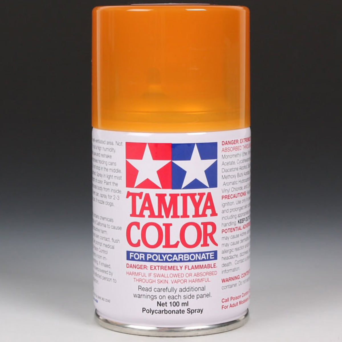Tamiya Polycarbonate PS-43 Translucent Orange Paint