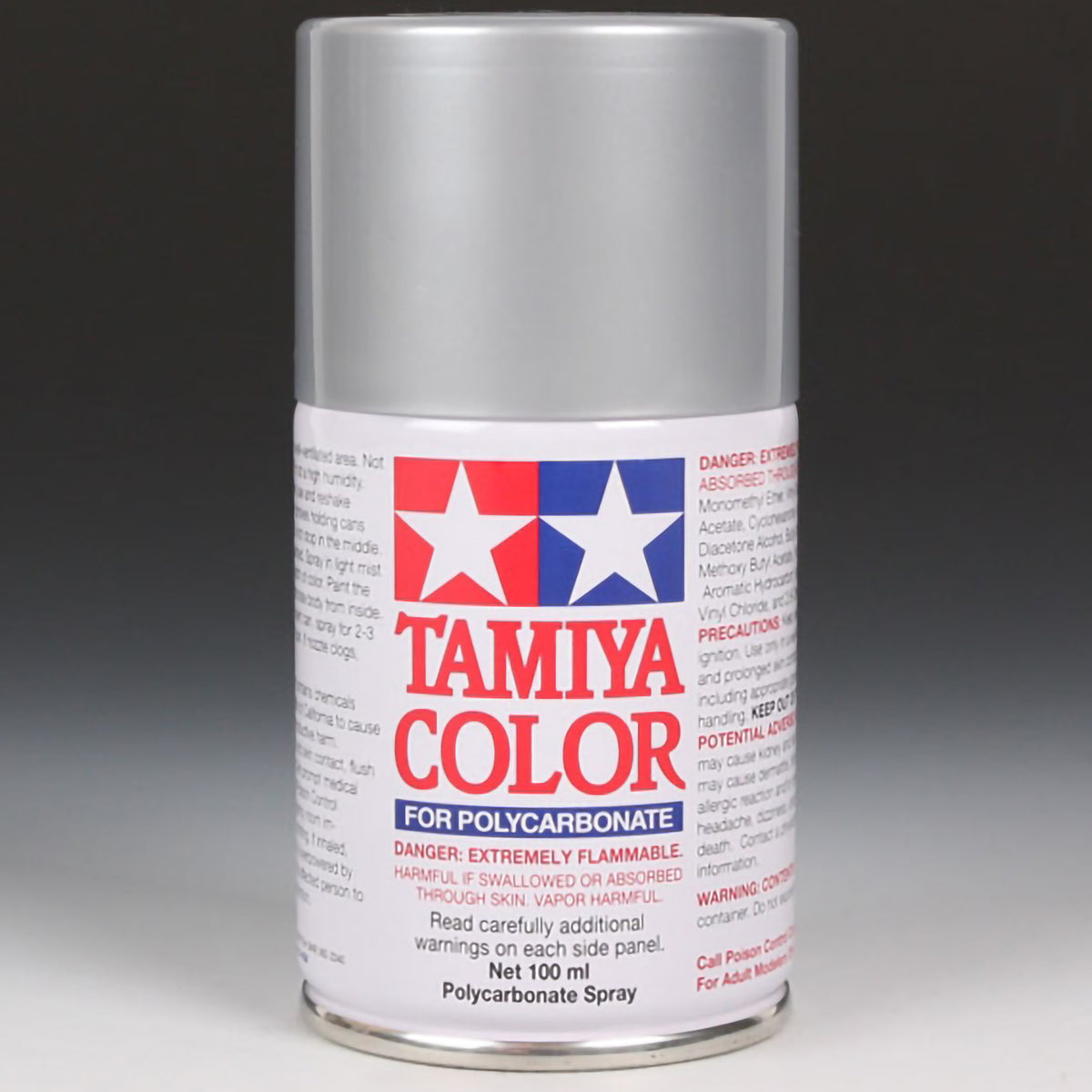 Tamiya Polycarbonate PS-48 Semi Gloss Silver Anodized Aluminum Paint