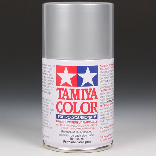 Tamiya Polycarbonate PS-48 Semi Gloss Silver Anodized Aluminum Paint