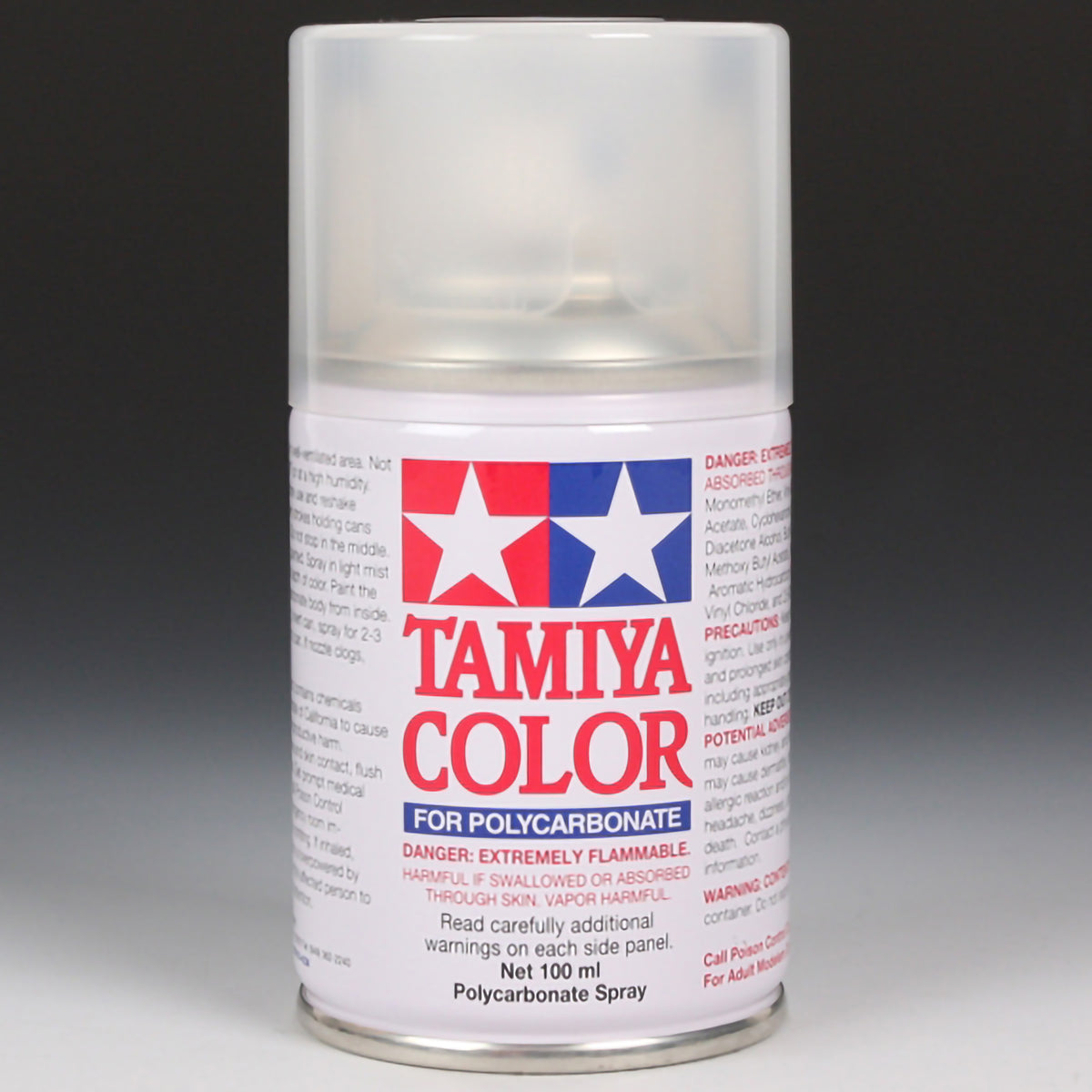 Tamiya Polycarbonate PS-55 Flat Clear Paint