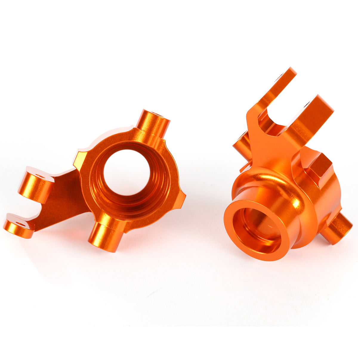 Traxxas Maxx Aluminum Steering Blocks (Orange)