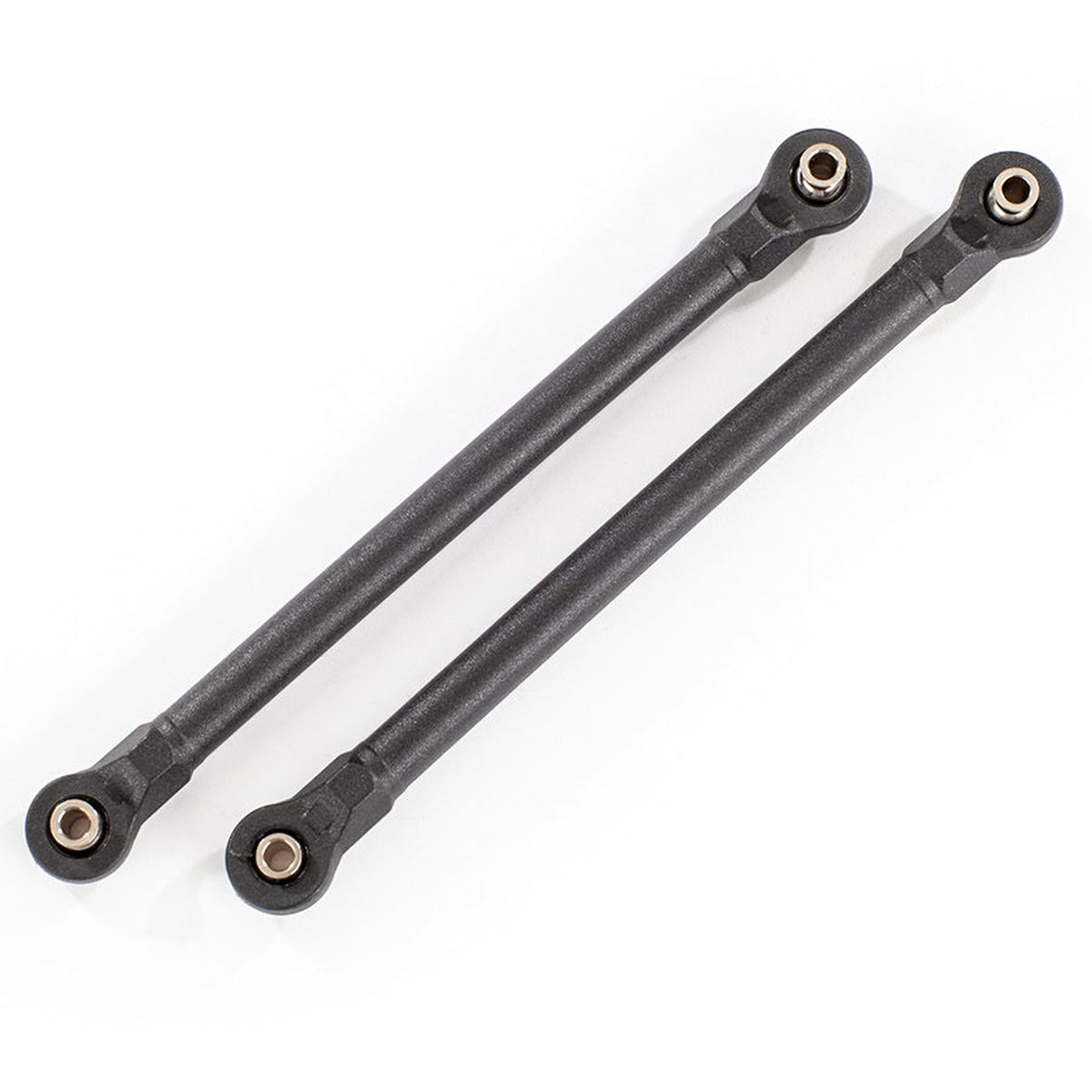 Traxxas Toe Links, 119.8mm (108.6mm center to center) (black) (2) (for use with #8995 WideMaxx™ suspension kit)