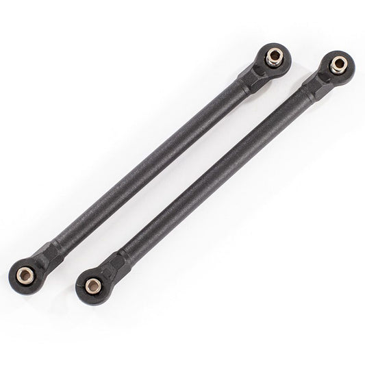 Traxxas Toe Links, 119.8mm (108.6mm center to center) (black) (2) (for use with #8995 WideMaxx™ suspension kit)