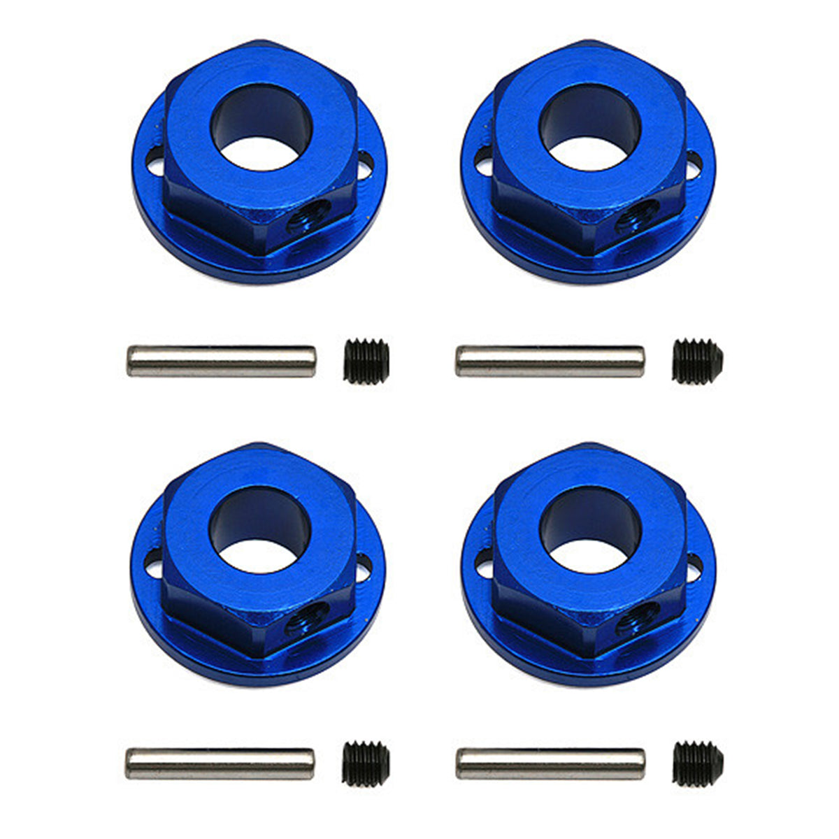 Team Associated 4x4 Aluminum Wheel Hexes