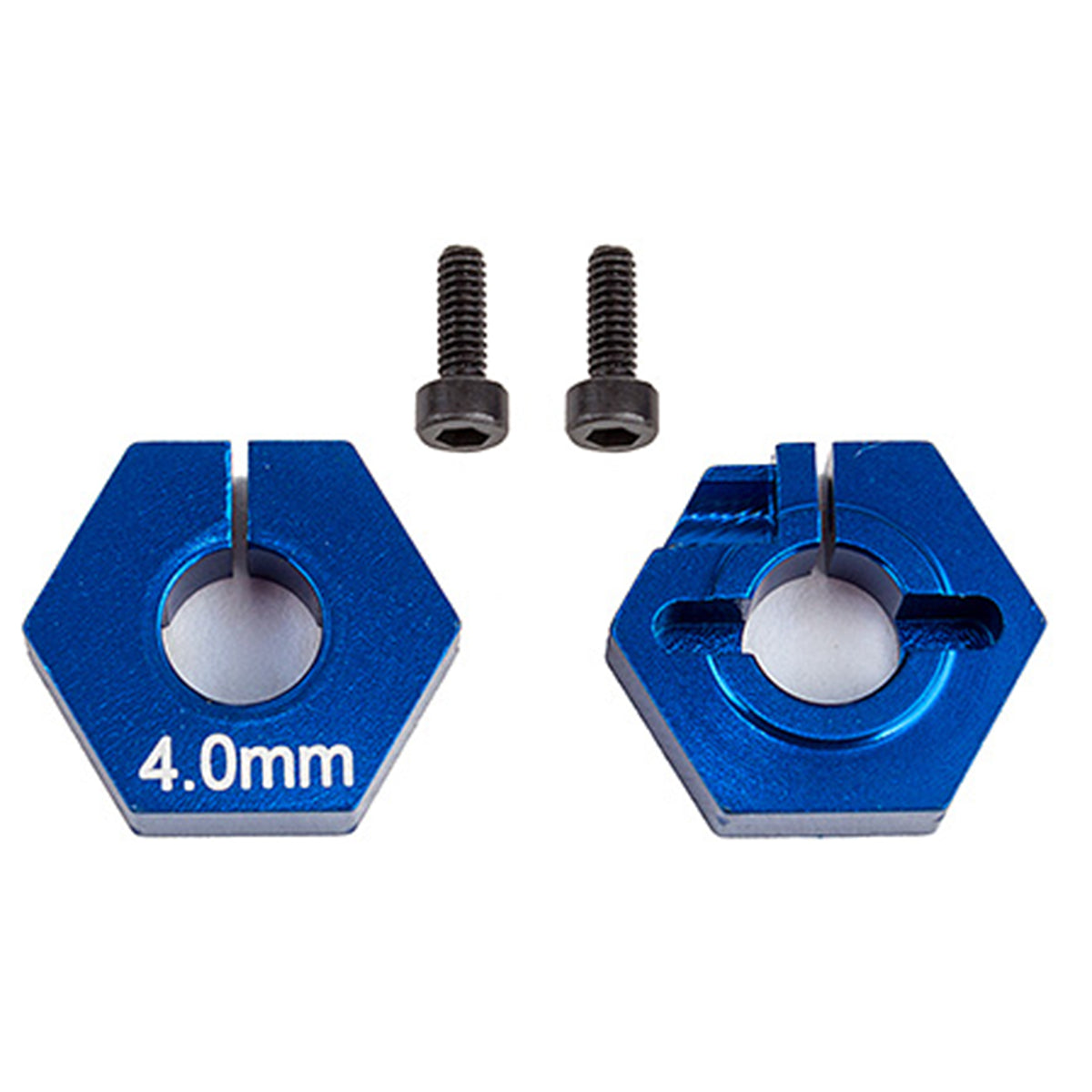 Team Associated FT Clamping Wheel Hexes, 4.0 mm