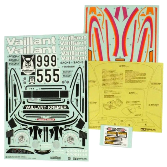 Tamiya RC Sticker/Masking for 47524 Porsche 934 50th Anniversary