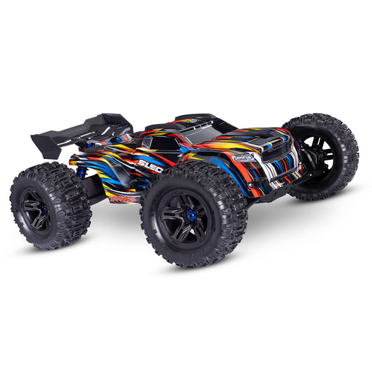Traxxas Sledge Belted RTR 6S 4WD Electric Monster Truck (Blue) w/VXL-6s ESC & TQi 2.4GHz Radio