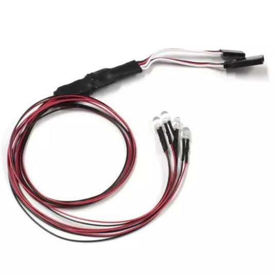Kyosho Fazer FZ02 LED Light Set (Clear 4 Bulbs, 5mm)
