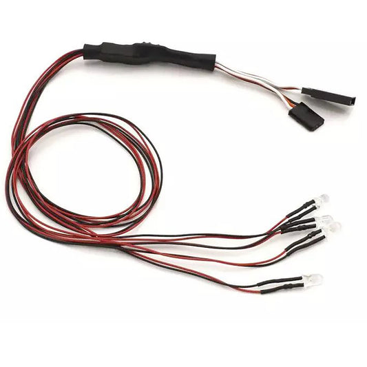 Kyosho Fazer FZ02 LED Light Set (Clear/Red)