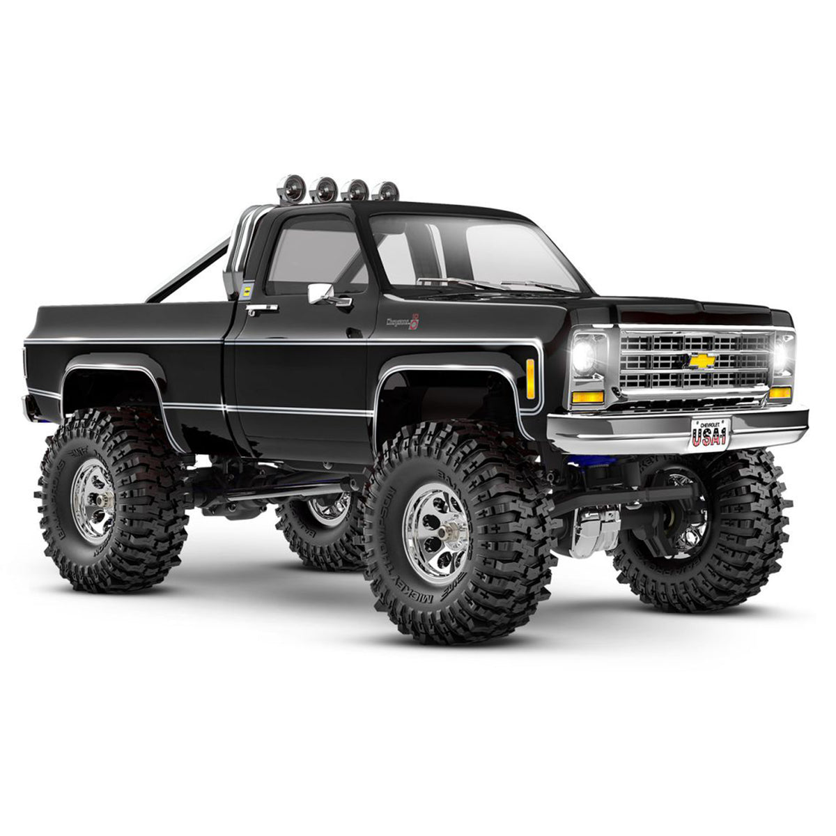 Traxxas 1/18th TRX-4M 1979 Chevrolet K-10 High Trail, Black