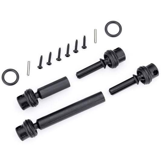 Traxxas TRX-4M Driveshafts, Center, Assembled (Front & Rear)(Fits 1/16 scale vehicles w/long wheelbase)