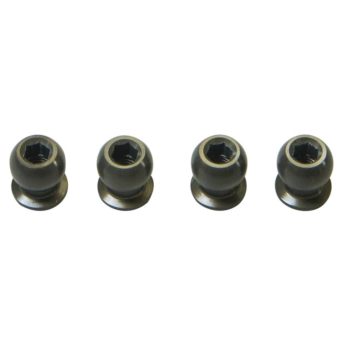 Mugen Seiki 5mm Aluminum Ball (4pcs): MTC2R/MTC2/2FWD