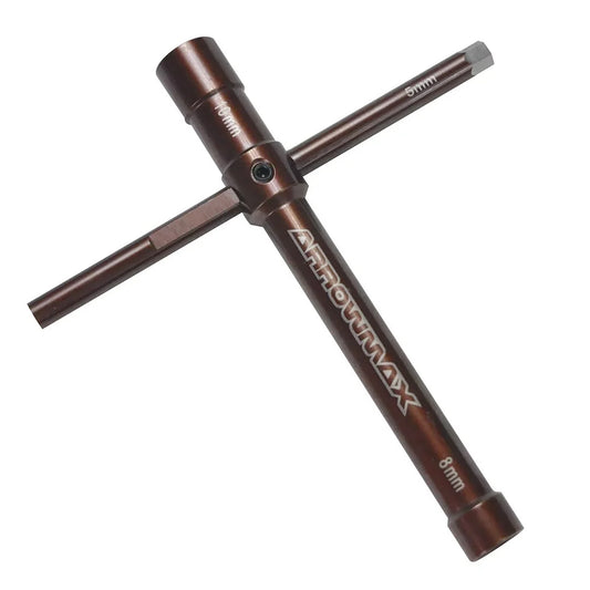 Arrowmax Wrench-Glowplug/Clutchnut - 10MM Long
