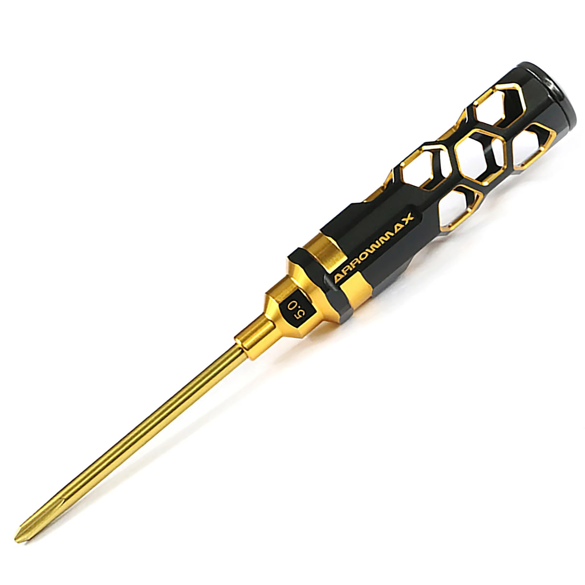 Arrowmax Phillips Screwdriver 5.8 X 100mm Black Golden