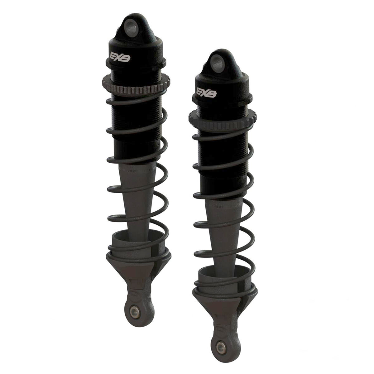 Arrma Shock Set Bore:16mm, Length:117mm Piston:8 x 1.2mm Oil:1300 cst Emulsion Caps (Copy)