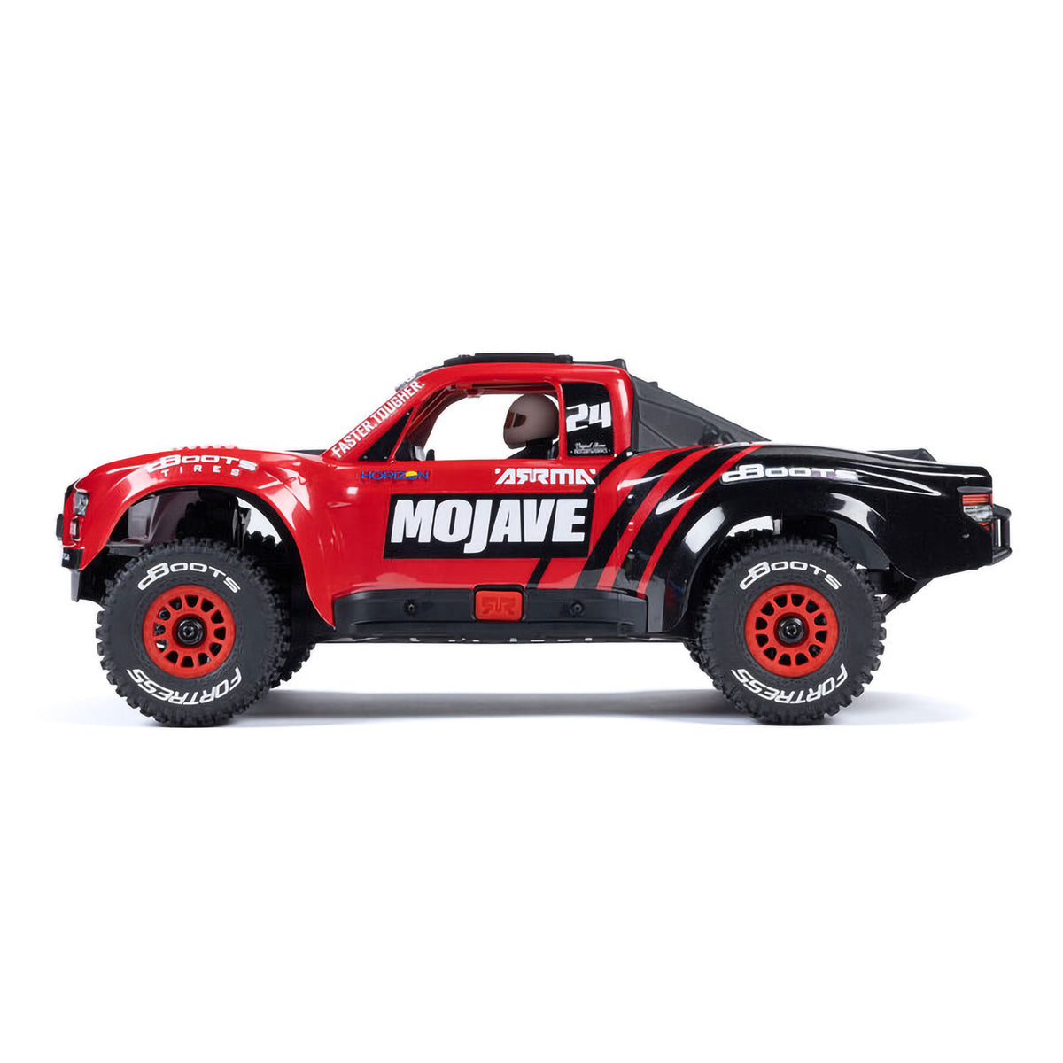Arrma Mojave Grom 4x4 Smart Small Scale Desert Truck (Red/Black)