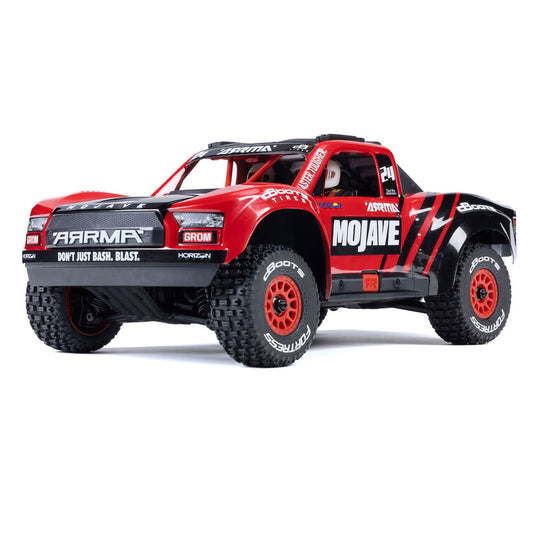 Arrma Mojave Grom 4x4 Smart Small Scale Desert Truck (Red/Black)