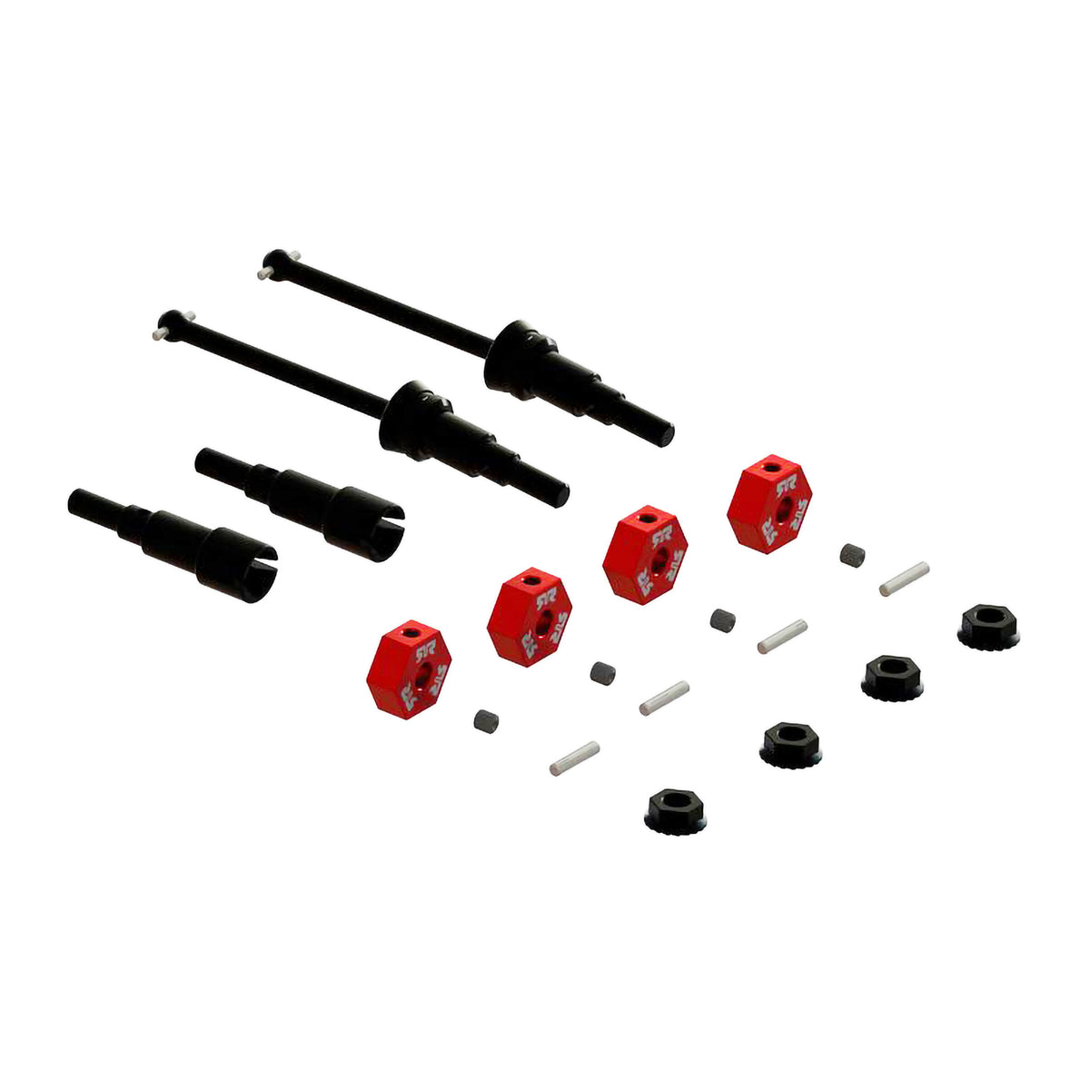 Arrma Metal Axle & Wheel Hex Set B (4pcs) - GROM