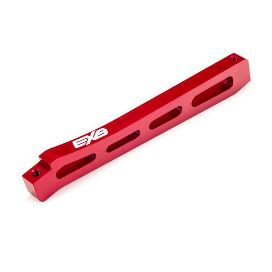Arrma Front Center Chassis Brace Aluminum 118mm Red