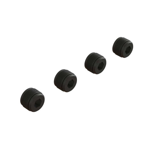 Arrma Hub Nut, Black (4)