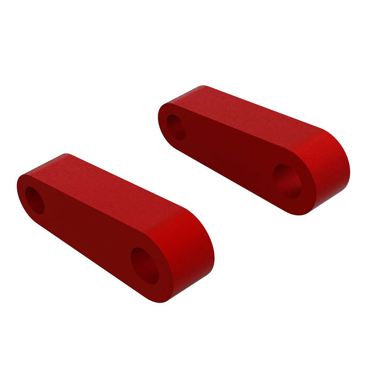 Arrma Aluminum Front Suspension Mounts (Red)