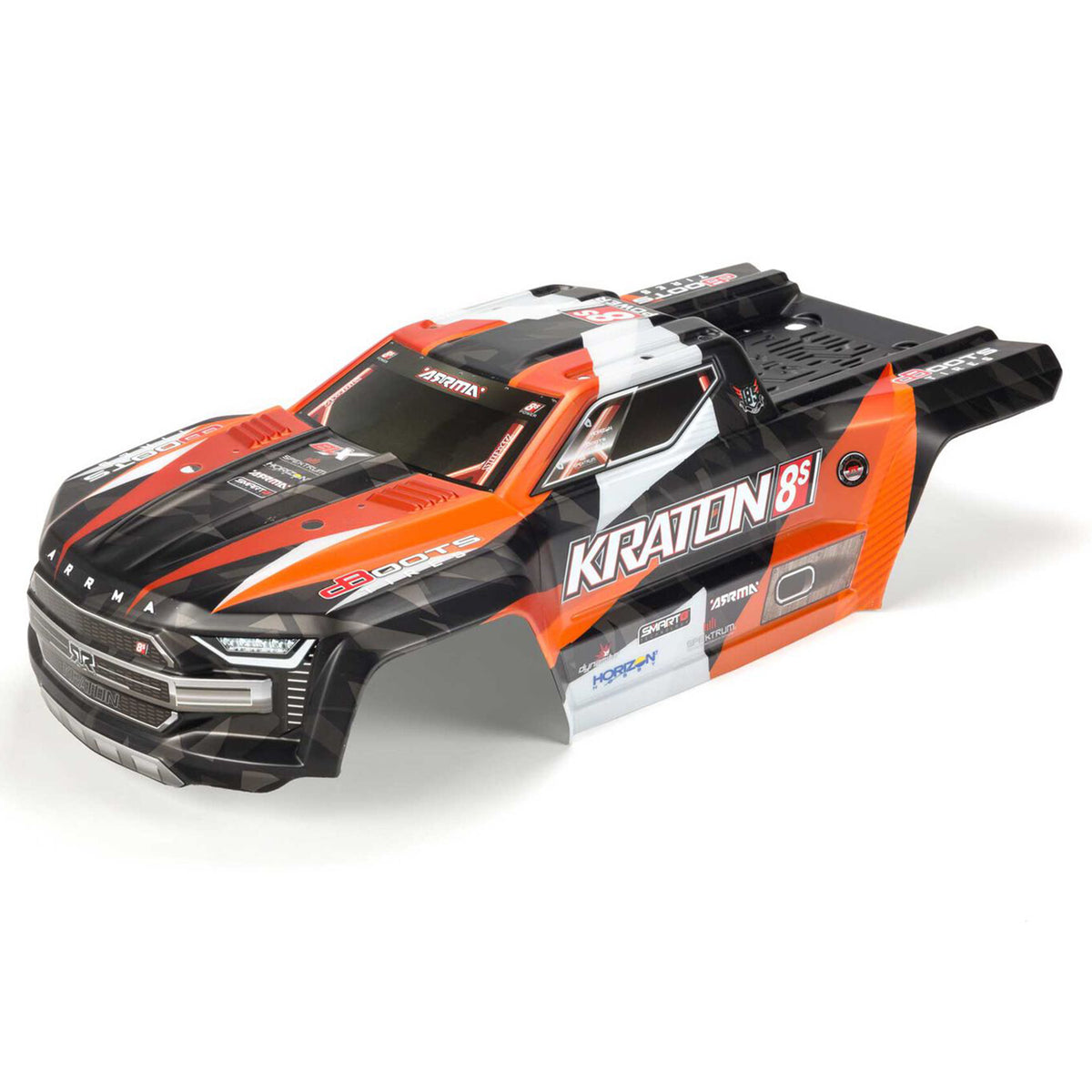 Arrma 1/5 Painted Body, Orange: Kraton 4X4 8S BLX