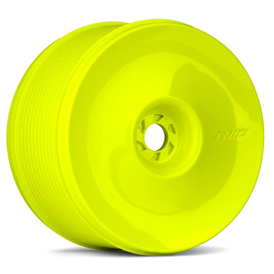 Avid RC Truss 4.0" Zero Offset 1/8 Truck Wheels, 4pcs, Yellow