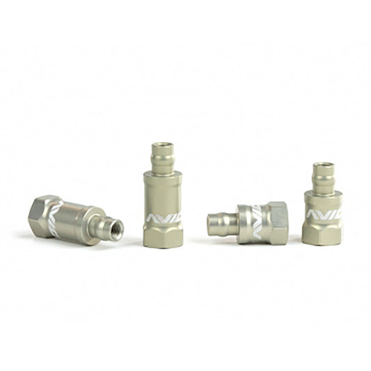 Avid RC MBX8 Aluminum Shock Standoffs Low Traction Set