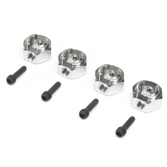 Axial Aluminum Hex Hub, 12mm, Hard Anodized: RBX10