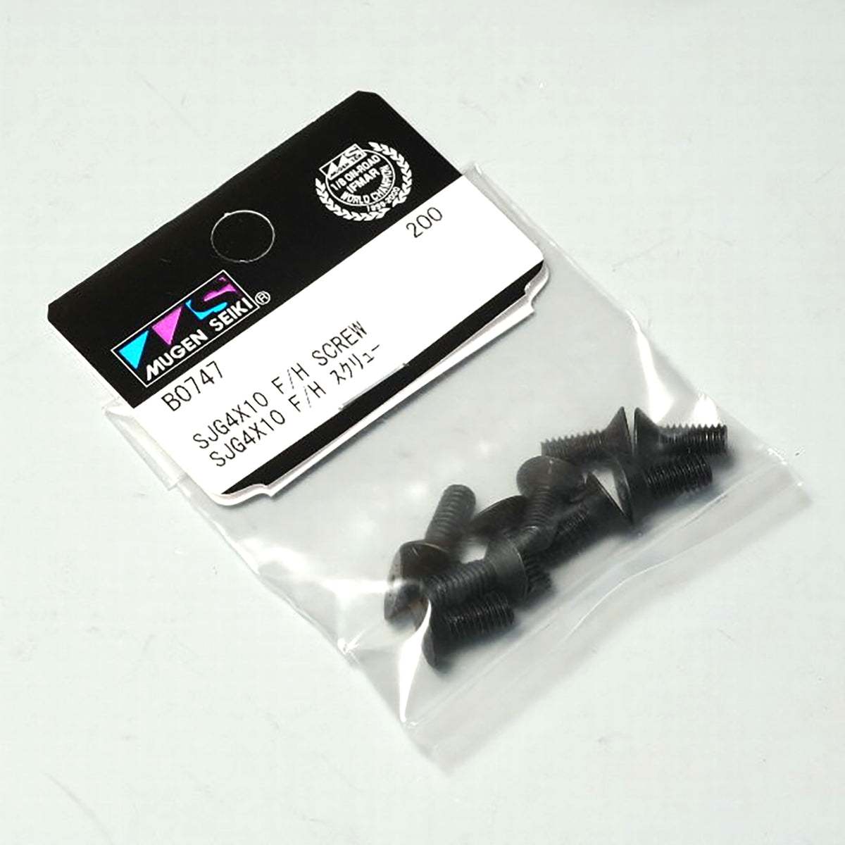 Mugen Seiki SJG 4x10T F/H Screw (8pcs)