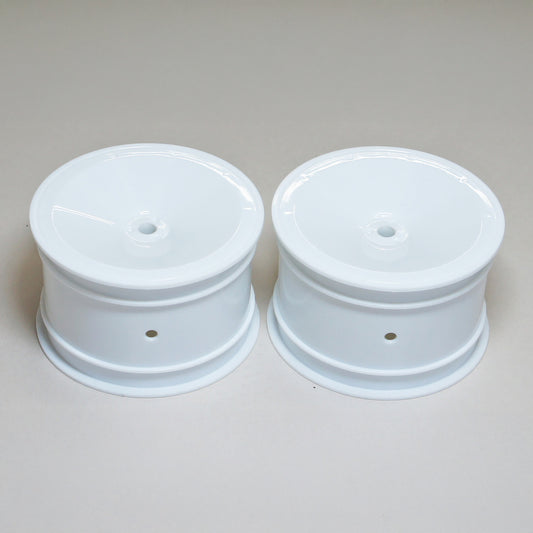 Mugen Seiki 2.2 Rear Buggy Wheels (White) (2) (12mm Hex)