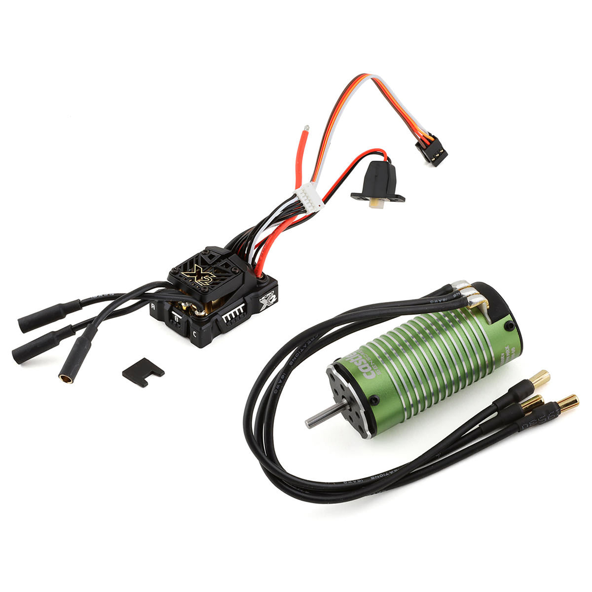 Castle Creations Mamba Micro X2 Waterproof 1/14th Scale Sensored Brushless Combo (4400Kv)