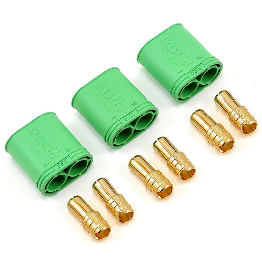 Castle Creations 6.5 mm Polarized Connectors Male Multi-Pack