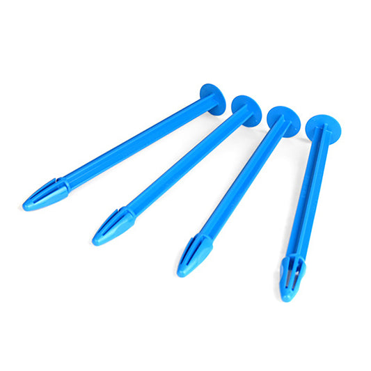 DE Racing 1/8 Buggy Tire Spikes (Blue) (4)