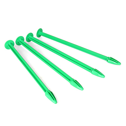 DE Racing Truggy Tire Spikes (Green) (4)