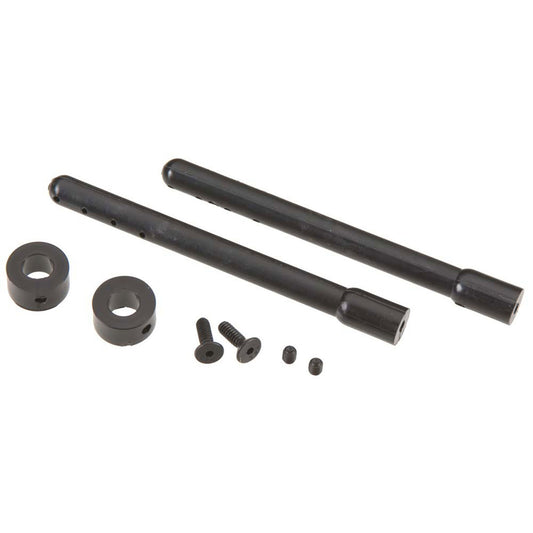 Duratrax Nylon Body Post Black 3" (2) w/Hardware