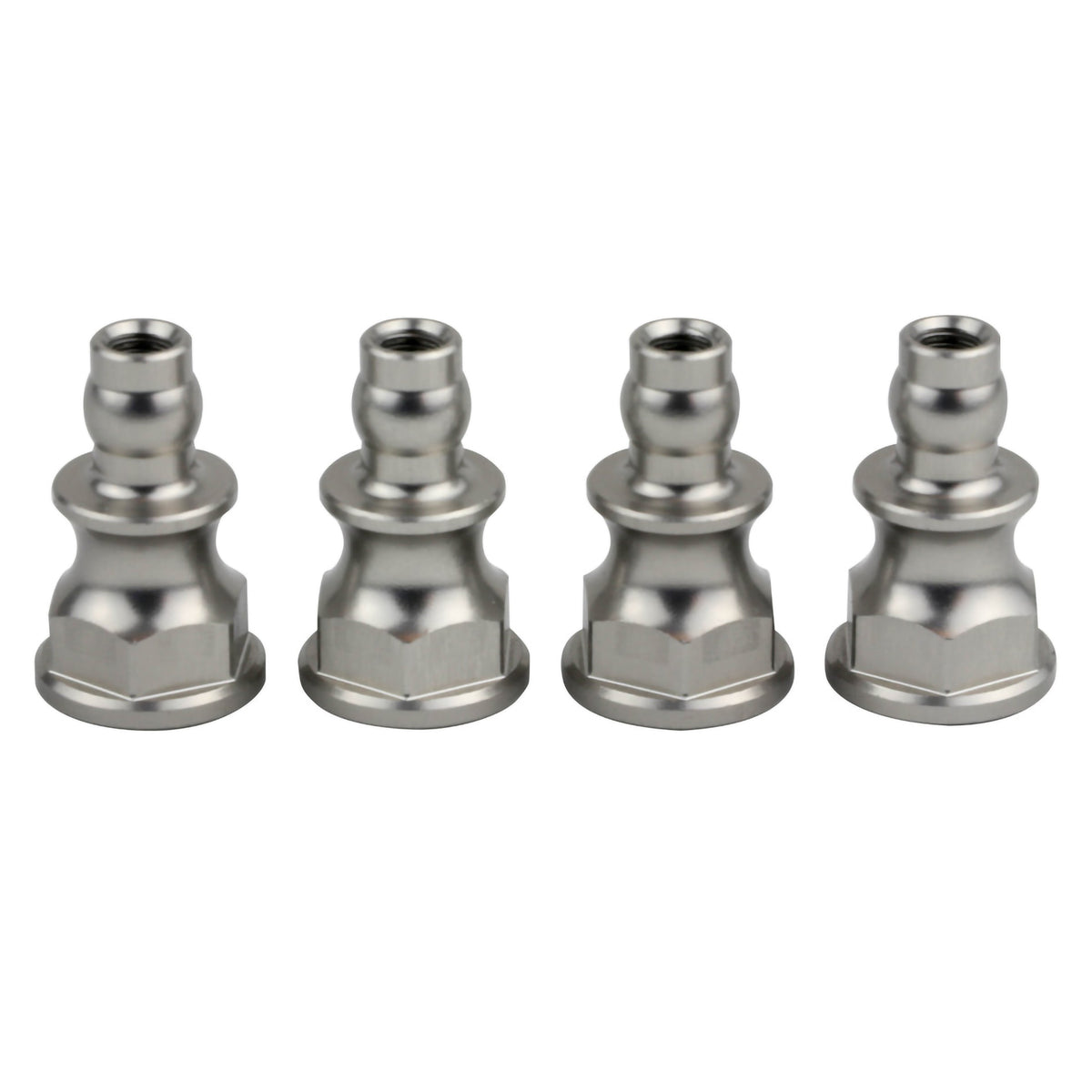 Mugen Seiki Aluminum Damper Mount (4pcs): X8R/8RE/8/8E, X8TR/RE/8T/E