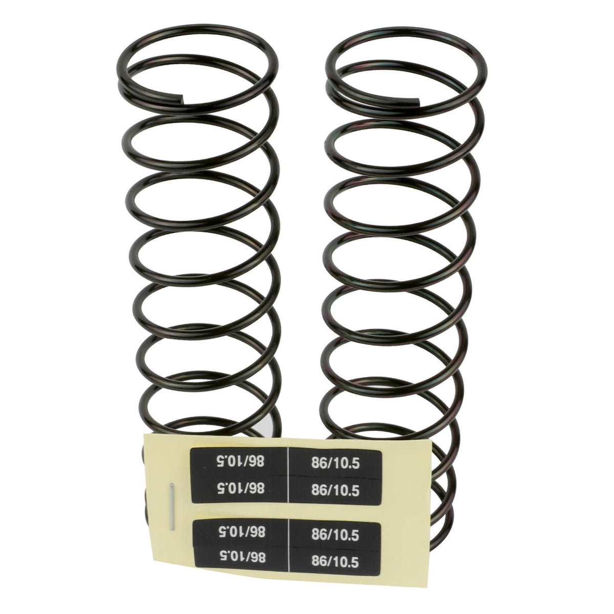 Mugen Seiki Rear Damper Spring 86mm/1.6/10.5T (1pr): X8R/8RE/8/8E, X8T/E