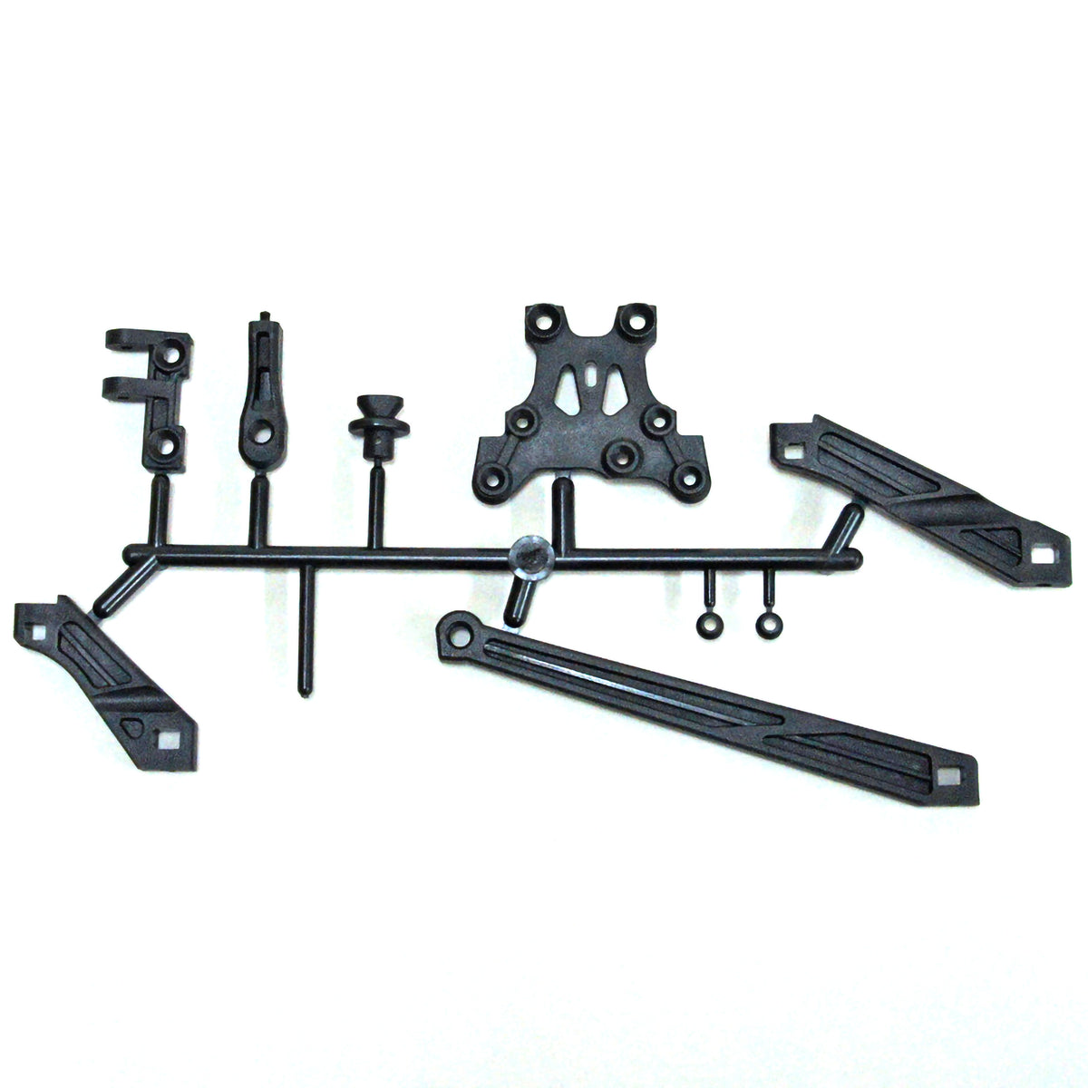 Mugen Seiki Tension Rod, Body Mount, Front Upper Plate: X8R/8RE/8/8E, X8TR/RE/8T/E