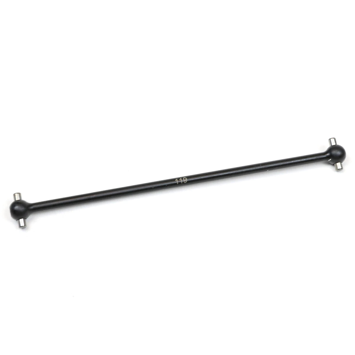 Mugen Seiki Rear Center Drive Shaft 119mm (used with/E2436): X8R/8R US Edition
